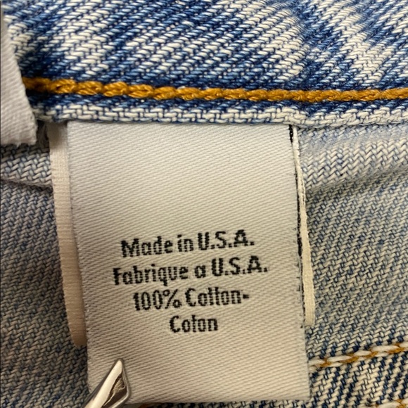 Vintage Calvin Klein Jeans USA Button Fly Easy Fit Sandblast Denim Size 7 - Picture 3 of 16